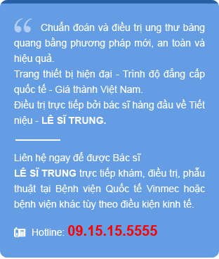 ĐIỀU TRỊ UNG THƯ BÀNG QUANG